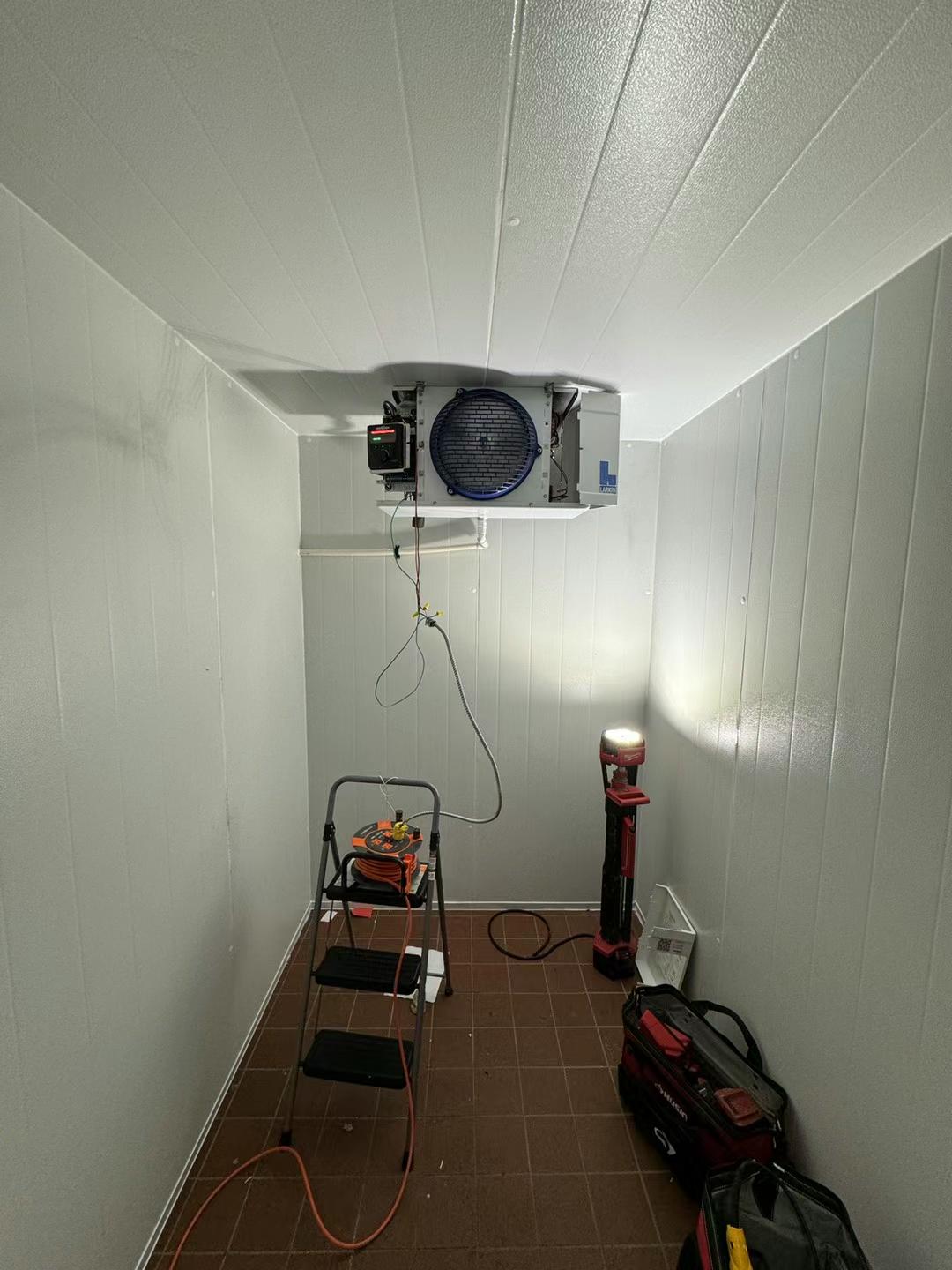 Walk-in cooler evaporator installed at Big Way Kerrisdale